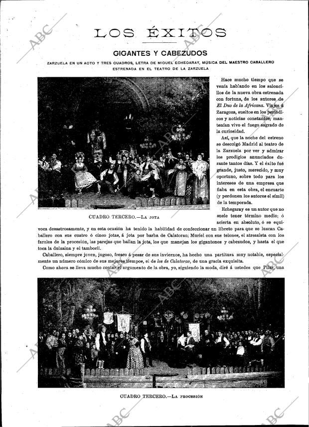 BLANCO Y NEGRO MADRID 10-12-1898 página 12