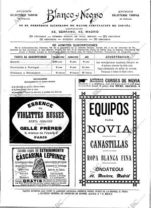 BLANCO Y NEGRO MADRID 10-12-1898 página 21