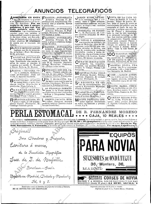 BLANCO Y NEGRO MADRID 08-04-1899 página 19