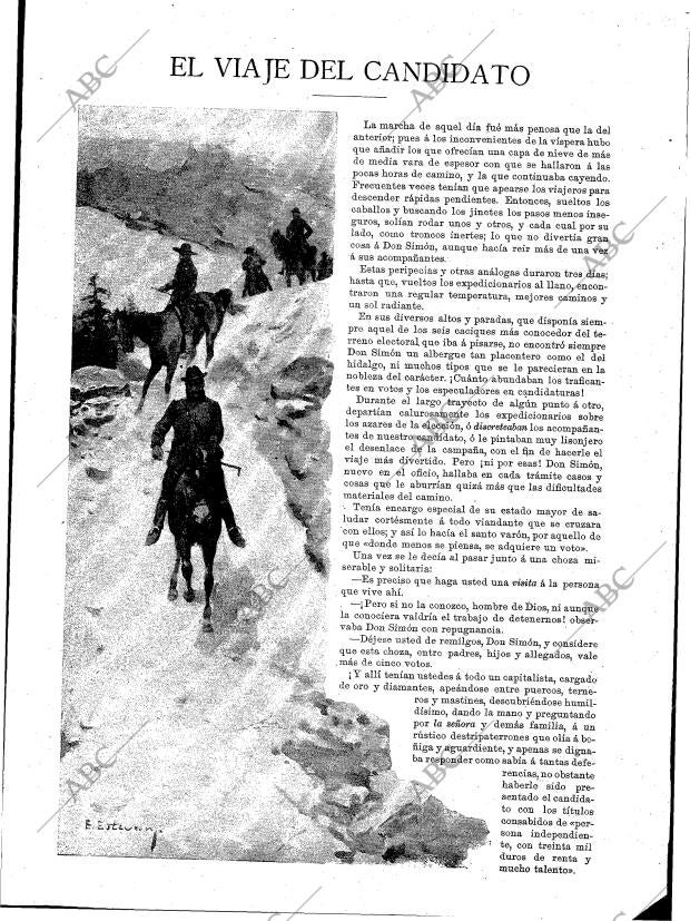BLANCO Y NEGRO MADRID 15-04-1899 página 13
