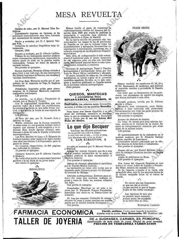 BLANCO Y NEGRO MADRID 22-04-1899 página 17