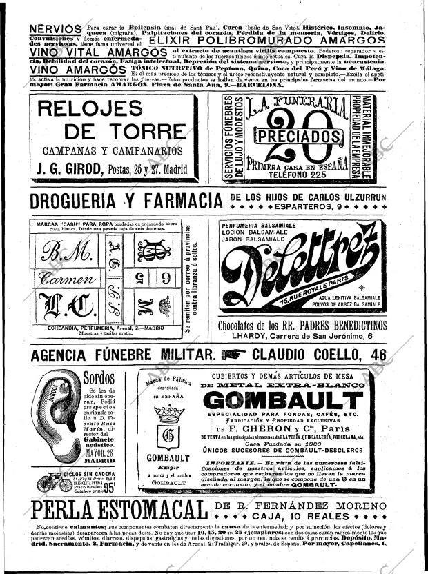 BLANCO Y NEGRO MADRID 22-04-1899 página 19
