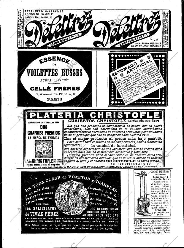 BLANCO Y NEGRO MADRID 29-04-1899 página 18