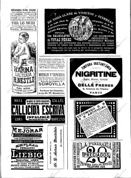 BLANCO Y NEGRO MADRID 06-05-1899