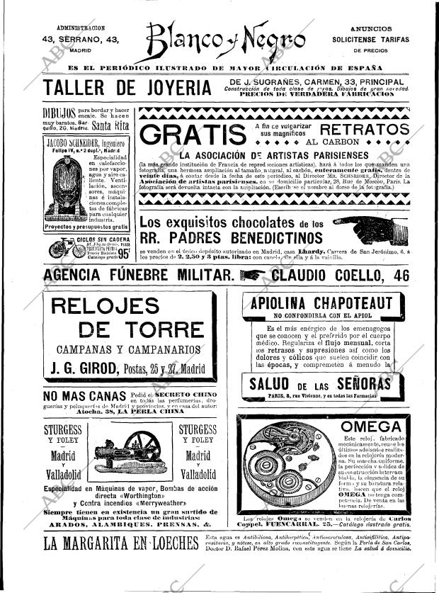 BLANCO Y NEGRO MADRID 06-05-1899 página 2