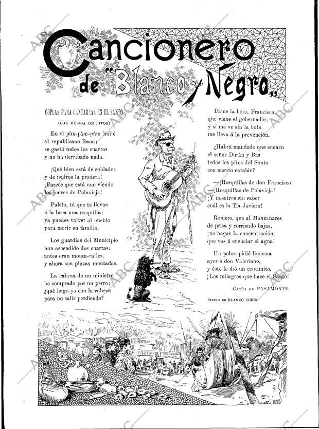 BLANCO Y NEGRO MADRID 20-05-1899 página 14