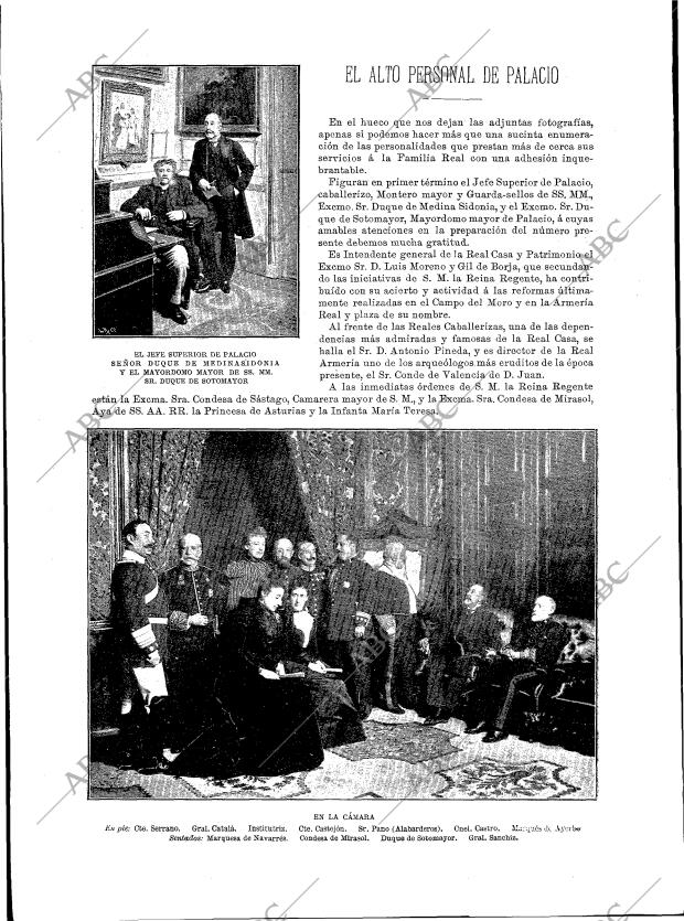 Periódico BLANCO Y NEGRO MADRID 03-06-1899,portada - Archivo ABC