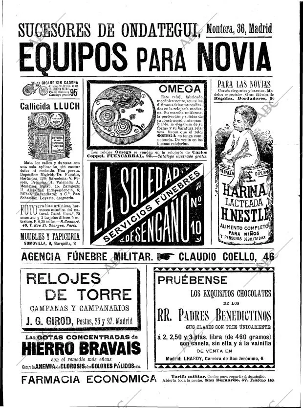 BLANCO Y NEGRO MADRID 10-06-1899 página 22