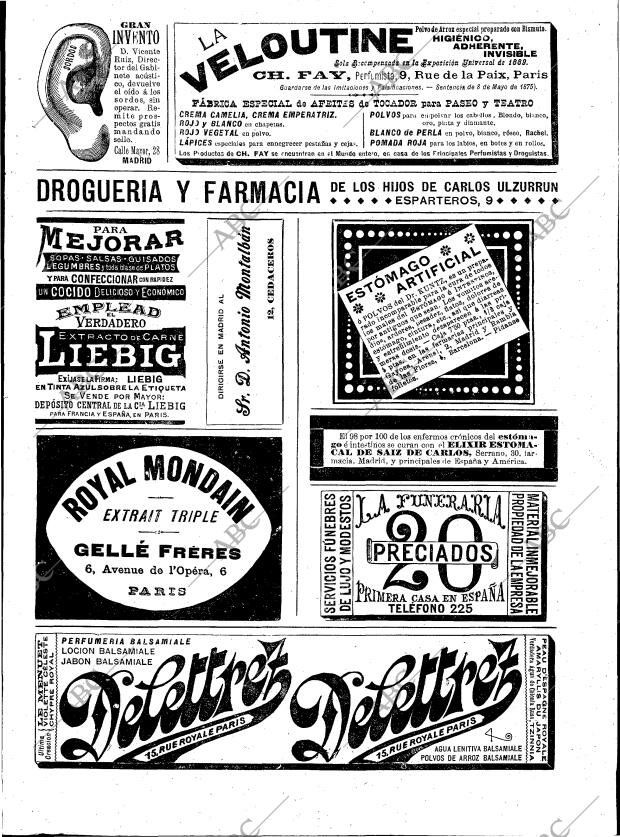 BLANCO Y NEGRO MADRID 10-06-1899 página 23