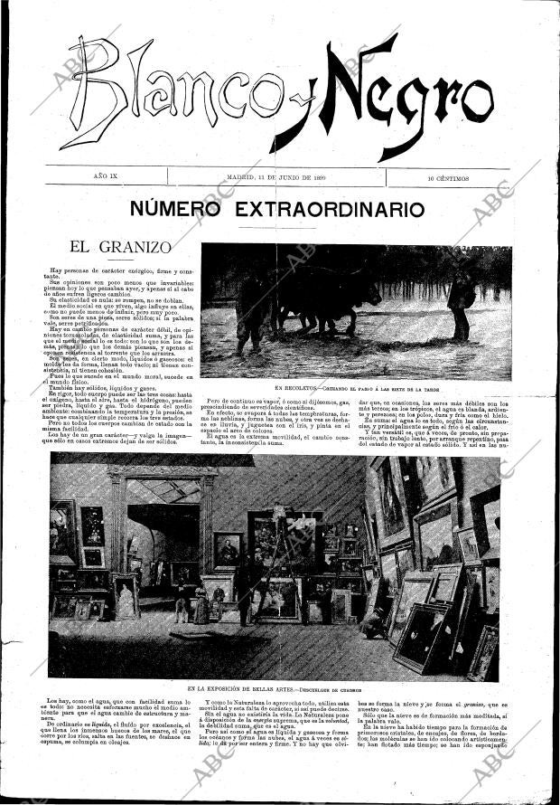 BLANCO Y NEGRO MADRID 10-06-1899 página 25