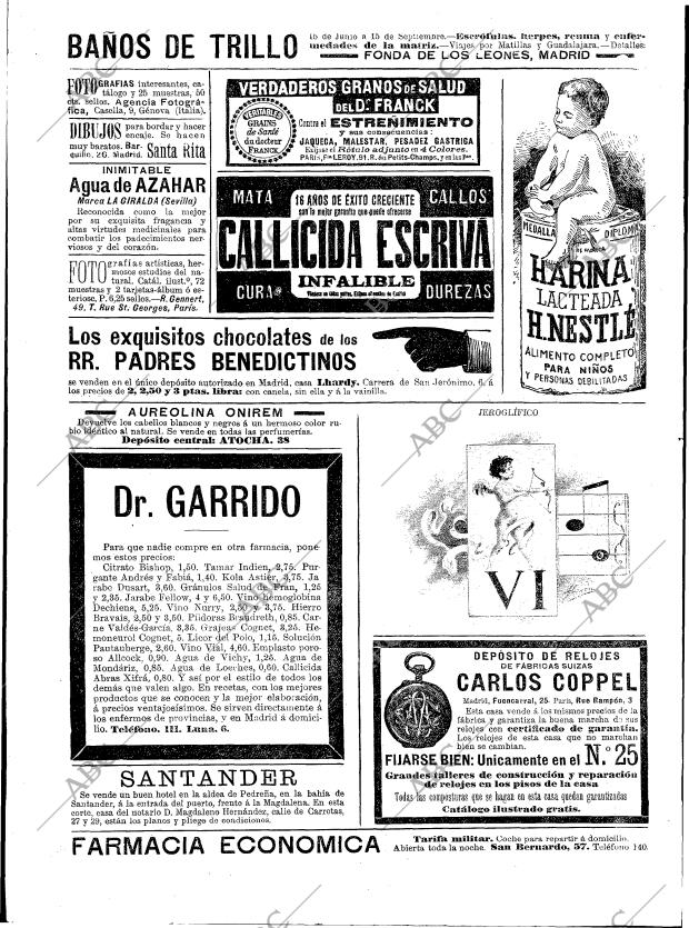 BLANCO Y NEGRO MADRID 17-06-1899 página 22