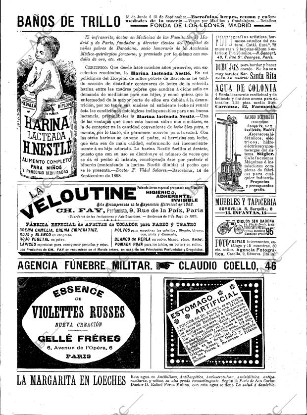 BLANCO Y NEGRO MADRID 24-06-1899 página 23