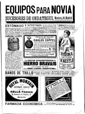 BLANCO Y NEGRO MADRID 08-07-1899 página 23