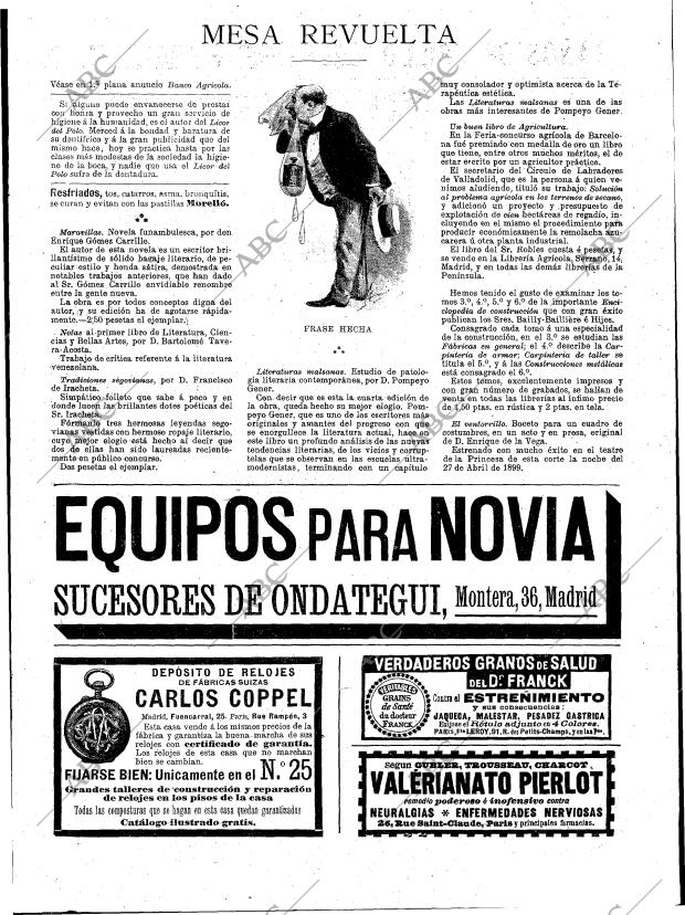 BLANCO Y NEGRO MADRID 15-07-1899 página 21