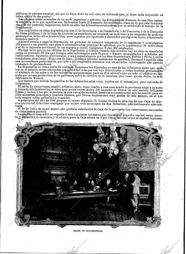 BLANCO Y NEGRO MADRID 19-08-1899 página 5