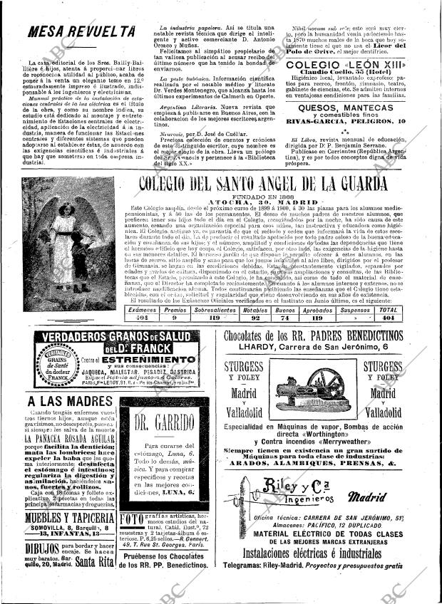 BLANCO Y NEGRO MADRID 23-09-1899 página 21