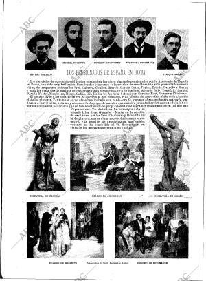 BLANCO Y NEGRO MADRID 14-10-1899 página 14