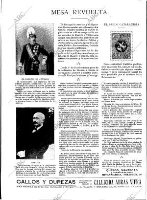 BLANCO Y NEGRO MADRID 14-10-1899 página 20