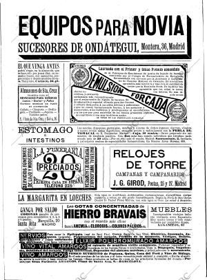 BLANCO Y NEGRO MADRID 14-10-1899 página 21