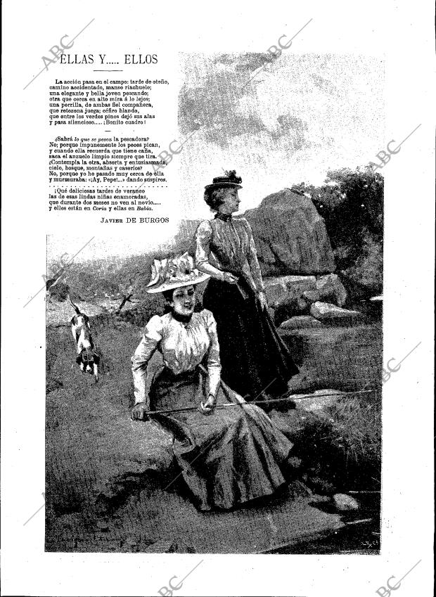 BLANCO Y NEGRO MADRID 28-10-1899 página 19