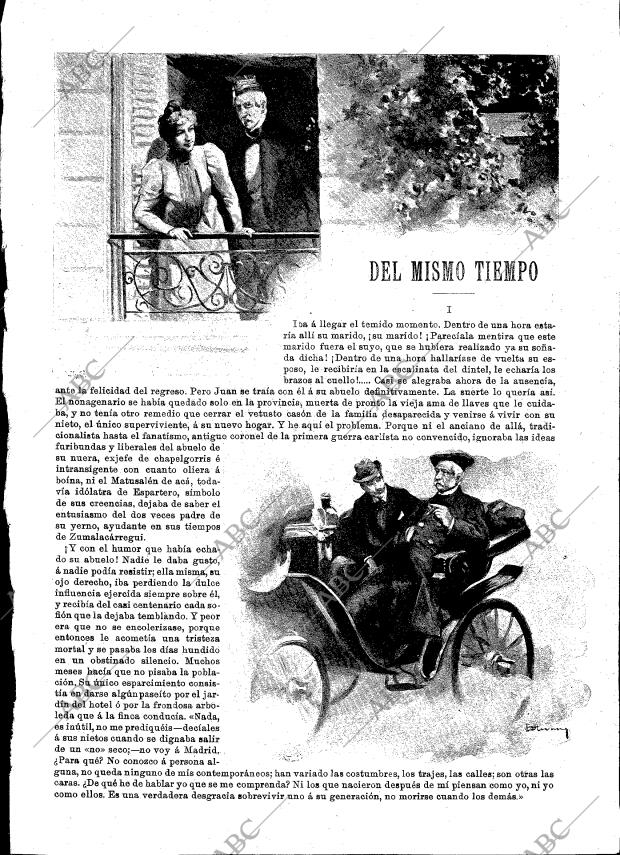 BLANCO Y NEGRO MADRID 04-11-1899 página 15