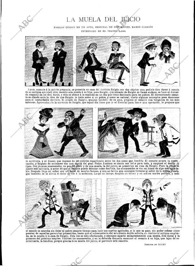 BLANCO Y NEGRO MADRID 11-11-1899 página 18