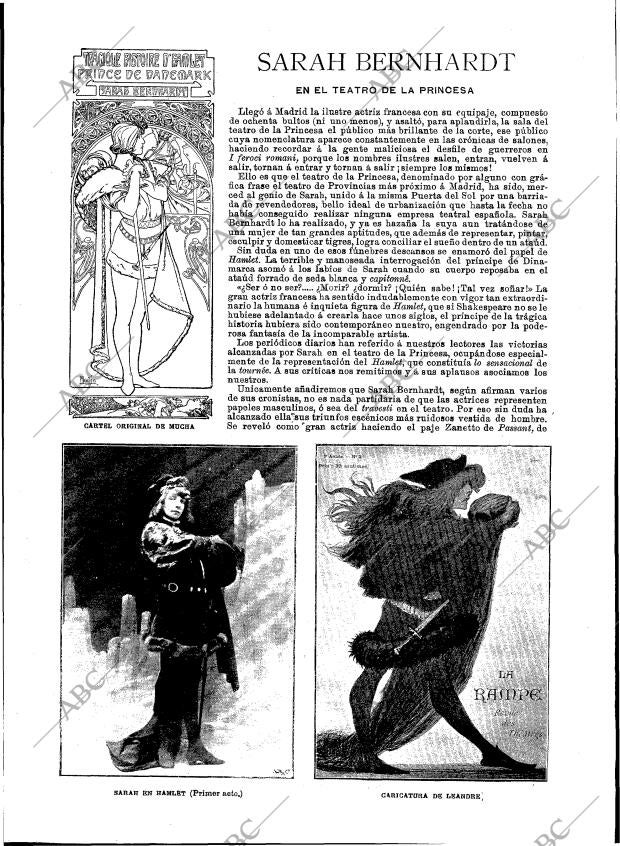 BLANCO Y NEGRO MADRID 11-11-1899 página 21