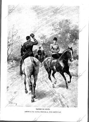 BLANCO Y NEGRO MADRID 18-11-1899 página 17
