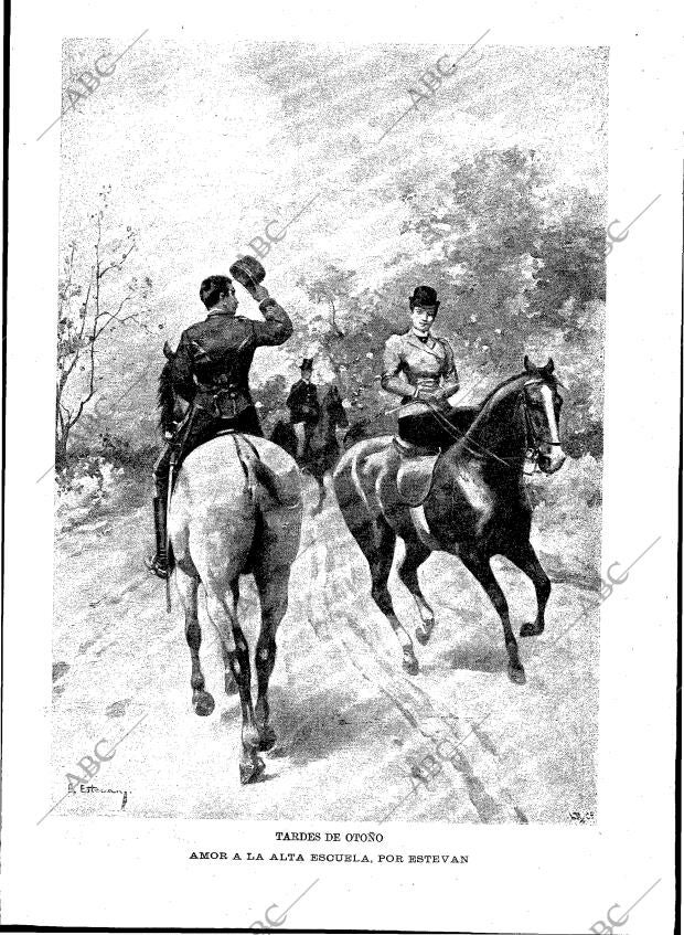 BLANCO Y NEGRO MADRID 18-11-1899 página 17