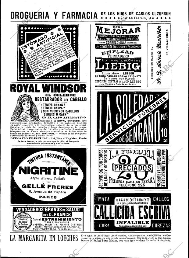 BLANCO Y NEGRO MADRID 18-11-1899 página 23