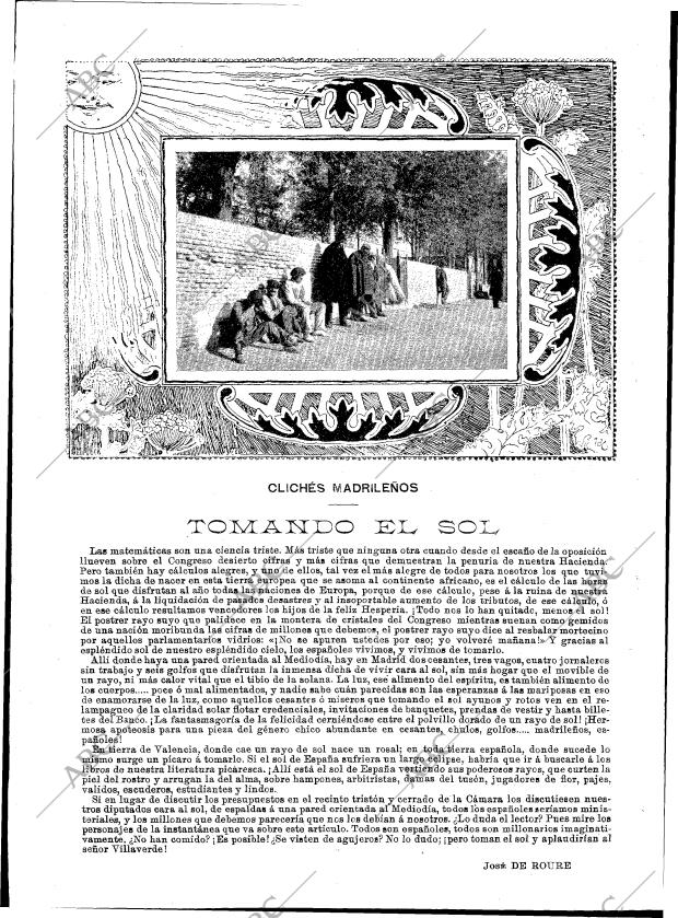 BLANCO Y NEGRO MADRID 09-12-1899 página 16