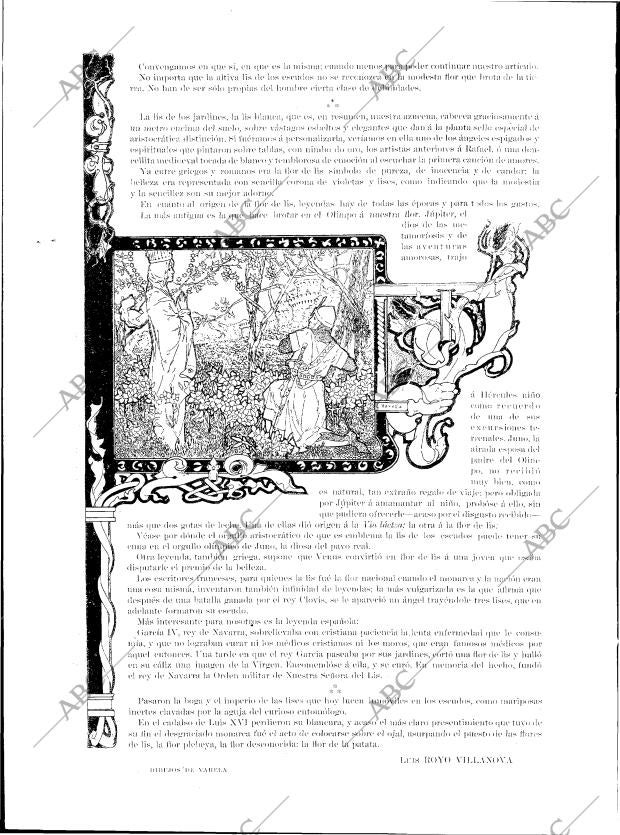 BLANCO Y NEGRO MADRID 30-12-1899 página 20