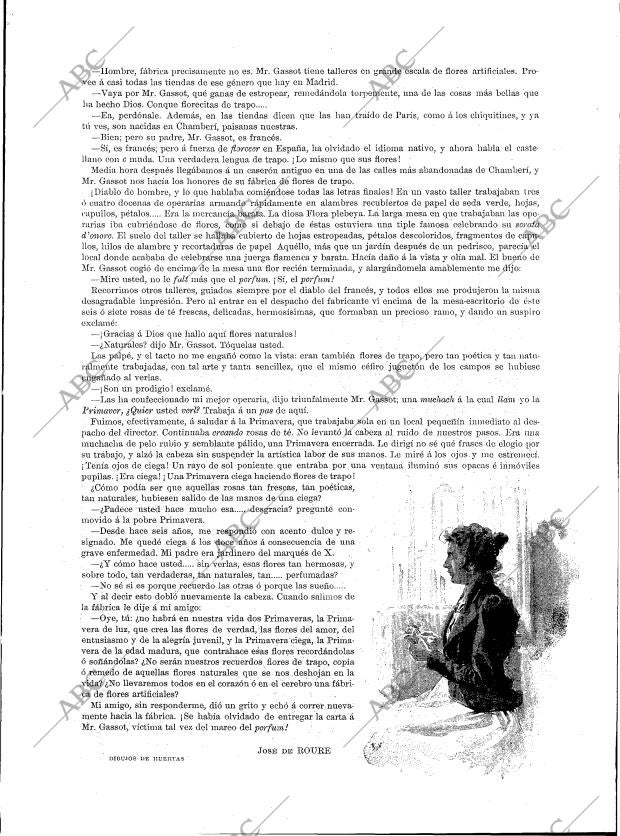 BLANCO Y NEGRO MADRID 30-12-1899 página 23