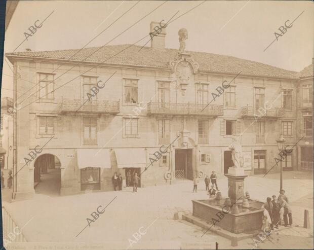 Santiago de Compostela (La Coruña), 1900