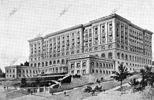 Hotel Fairmount, uno de los más Grandes y Hermosos, Destruidos por el Terremoto