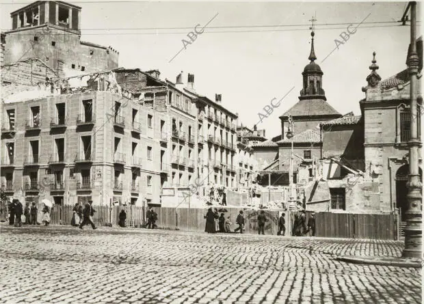 La calle de Gran Vía a principios de siglo XX