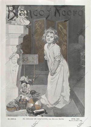 BLANCO Y NEGRO MADRID 06-01-1900 página 1