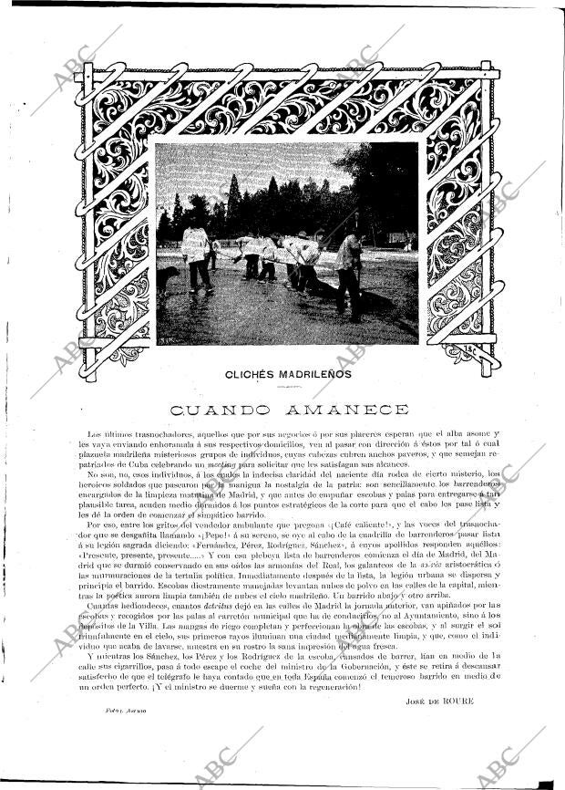 BLANCO Y NEGRO MADRID 06-01-1900 página 11