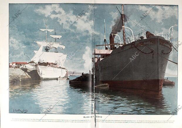 BLANCO Y NEGRO MADRID 06-01-1900 página 12