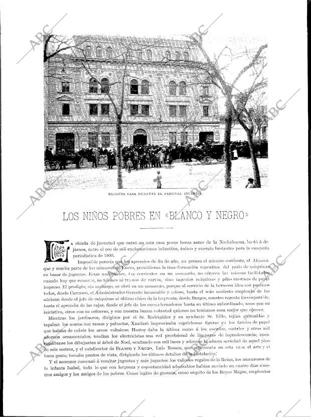 BLANCO Y NEGRO MADRID 06-01-1900 página 2