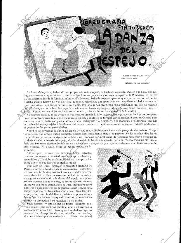 BLANCO Y NEGRO MADRID 06-01-1900 página 5