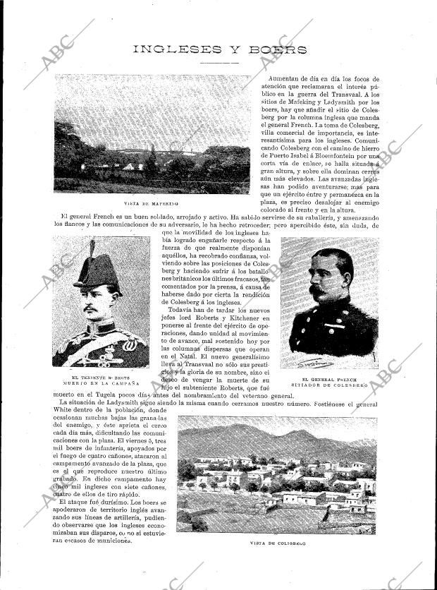 BLANCO Y NEGRO MADRID 13-01-1900 página 13