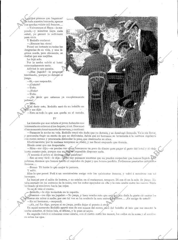 BLANCO Y NEGRO MADRID 13-01-1900 página 19