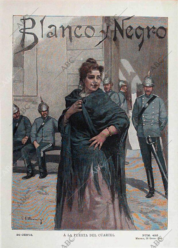 BLANCO Y NEGRO MADRID 20-01-1900 página 1