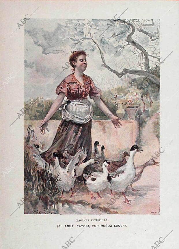 BLANCO Y NEGRO MADRID 20-01-1900 página 10