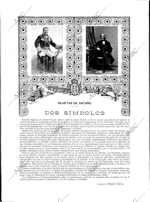 BLANCO Y NEGRO MADRID 20-01-1900 página 16