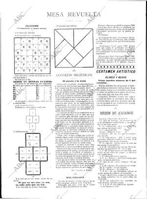 BLANCO Y NEGRO MADRID 20-01-1900 página 22