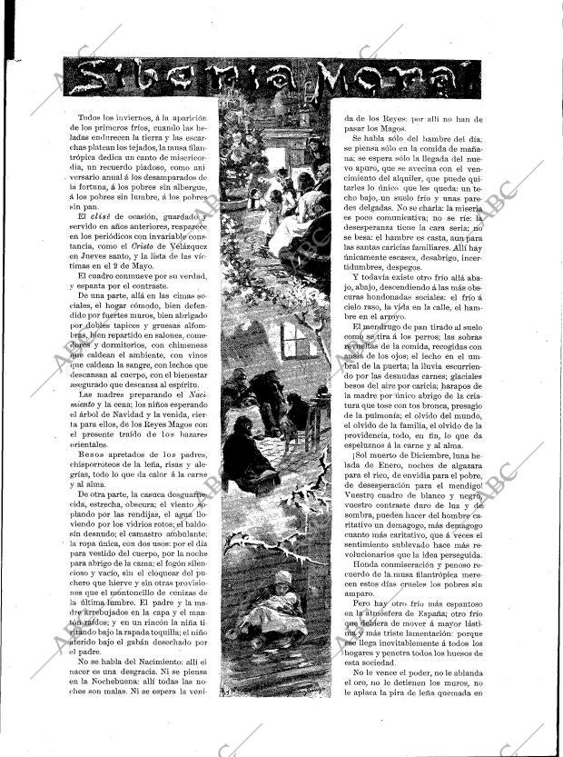 BLANCO Y NEGRO MADRID 20-01-1900 página 3