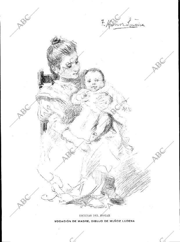 BLANCO Y NEGRO MADRID 20-01-1900 página 6