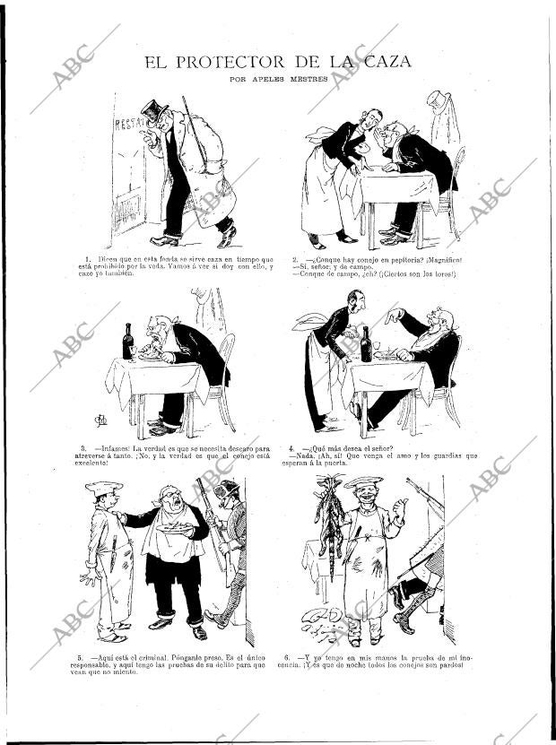 BLANCO Y NEGRO MADRID 17-03-1900 página 17